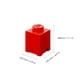 thumbnail image 3 of Caja de almacenamiento Room Copenhagen LEGO apilable roja 13x13x18 cm, 3 of 7
