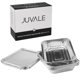 thumbnail image 1 of Bandejas de aluminio desechables Juvale 9x13 cm con tapas, paquete de 20, 1 of 9