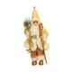 thumbnail image 5 of Figura De Papá Noel De Pie, Bonita Decoración Navide?a Para Mesa, Hogar, Oficina, Color Dorado, 5 of 5