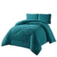 thumbnail image 4 of Cobertor Sherpa Texturizado Rm 2 Plazas Turquesa, 4 of 4