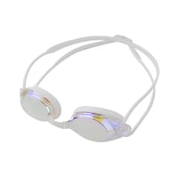 Magideal - Gafas De Natación, Gafas De Natación, Gafas Antivaho E Impermeables Ajustables, Gafas De Natación Antivaho Para Buceo En Piscina Blanco