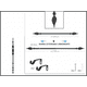 thumbnail image 4 of Barra De Cortina Extensible Negra 120-210cm Kit Con Soporte  Color Negro, 4 of 5