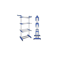 Aventura Store - Tendedero Ropa Perchero Plegable Colgador De 3 Niveles