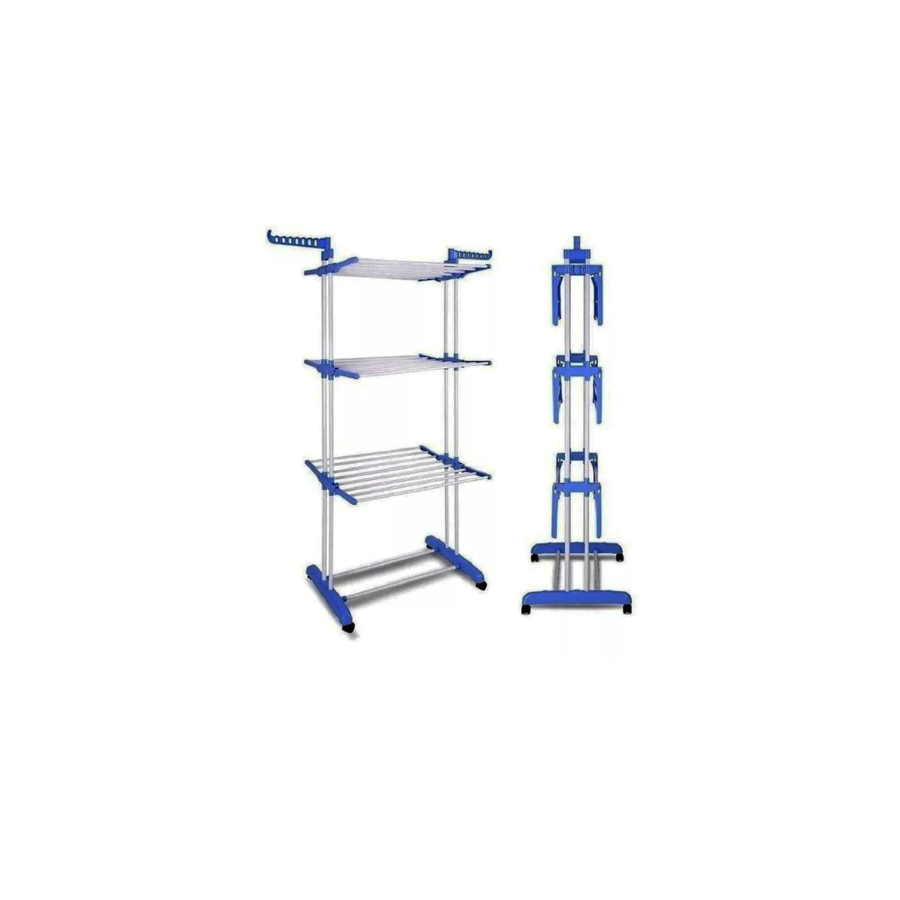 Aventura Store - Tendedero Ropa Perchero Plegable Colgador De 3 Niveles