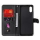 thumbnail image 5 of Funda con Cremallera para Xiaomi Redmi 9A, Carcasa Cartera de Cuero PU con Soporte y Tarjetero, 5 of 6