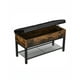 thumbnail image 1 of Banco Baul Industrial Con Asiento Acolchado, 1 of 3