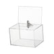 thumbnail image 1 of Caja De Donación De Acrílico Transparente Con Cerradura Para Eventos Comunitarios De Mesa De Escritorio, 1 of 5