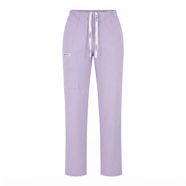 Pantalón clínico Recto Anti fluido. - Lila