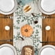 thumbnail image 4 of 1pc Fall Eucalyptus Leaves Pumpkins Table Runner, Autumn Halloween Kitchen Dining Table Decoration For Indoor Outdoor Party, Gift,13x72 Inch, 4 of 4