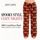 thumbnail image 4 of Pantalones de pijama Just Love Calabaza de Halloween (M), 4 of 7