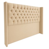 Ethan Desing - Respaldo Verona Beige Con Brazos Laterales – 2 Plazas
