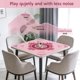 thumbnail image 5 of Alfombrilla de Mahjong ECVLRTK 80 cm x 80 cm Rosa Antideslizante, 5 of 6