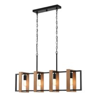 Genérico - Lámpara Techo Colgante Contemporáneo Diseño Geométrico Jhn