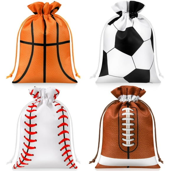 Frienda Bolsas para Fiesta Deportiva 24 Pzs 18x13 cm con Cordón