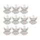 thumbnail image 2 of 10x Angel Charm Pendants Retro Alloy DIY Para Sombrero Llaveros Cremallera Tiradores Plata, 2 of 5