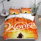 thumbnail image 1 of Wonka Bedding Set Duvet Cover Quilt Cover Set Gift3-Piece Bedding Set (1 Duvet Cover + 2 Pillow Shams), 1 of 5