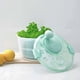 thumbnail image 5 of Centrifugadora de ensaladas Centrifugadora de lechuga grande Diseño de secado rápido Contiene BPA Lavadora de frutas con recipiente, tapete antideslizante y cubierta de seguridad Centrifugadora de ver, 5 of 5