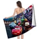 thumbnail image 4 of Rayo McQueen Toalla de playa de secado rápido con diseño temático, regalo para mujeres y niñas, ideal para cumpleaños, fans, amantes de la música, uso en la playa o al aire libre, 78 × 150 cm, 4 of 6