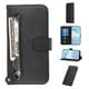 thumbnail image 1 of Funda con Cremallera para Samsung Galaxy S20, Carcasa Cartera de Cuero PU con Soporte y Tarjetero, 1 of 5