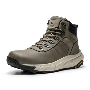 Botas De Senderismo Nortiv 8 Nmumhb2505 Impermeables De Piel Para Hombre, Color Oliva 9.5