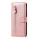 thumbnail image 1 of Funda con Cremallera para OPPO Reno 8 5G, Carcasa Cartera de Cuero PU con Soporte y Tarjetero, 1 of 6