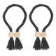 thumbnail image 1 of 2 Paquetes de Sujetadores Magnéticos para Cortinas, 55cm/21.65" Sujetadores de Cortinas, Negro, 1 of 7