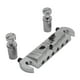 thumbnail image 1 of Puente De Guitarra Con Tachuelas Para Cuerdas De Guitarra Eléctrica, Piezas De Repuesto Para Guitarra, Cromado, 1 of 3