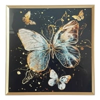Genérico - Cuadro Decorativo Pared Sinfonía Mariposas Cósmico Jhn