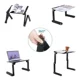 thumbnail image 5 of Mesa Para Laptop Notebook Plegable Cama 2 Ventiladores T8 Color Negro, 5 of 5
