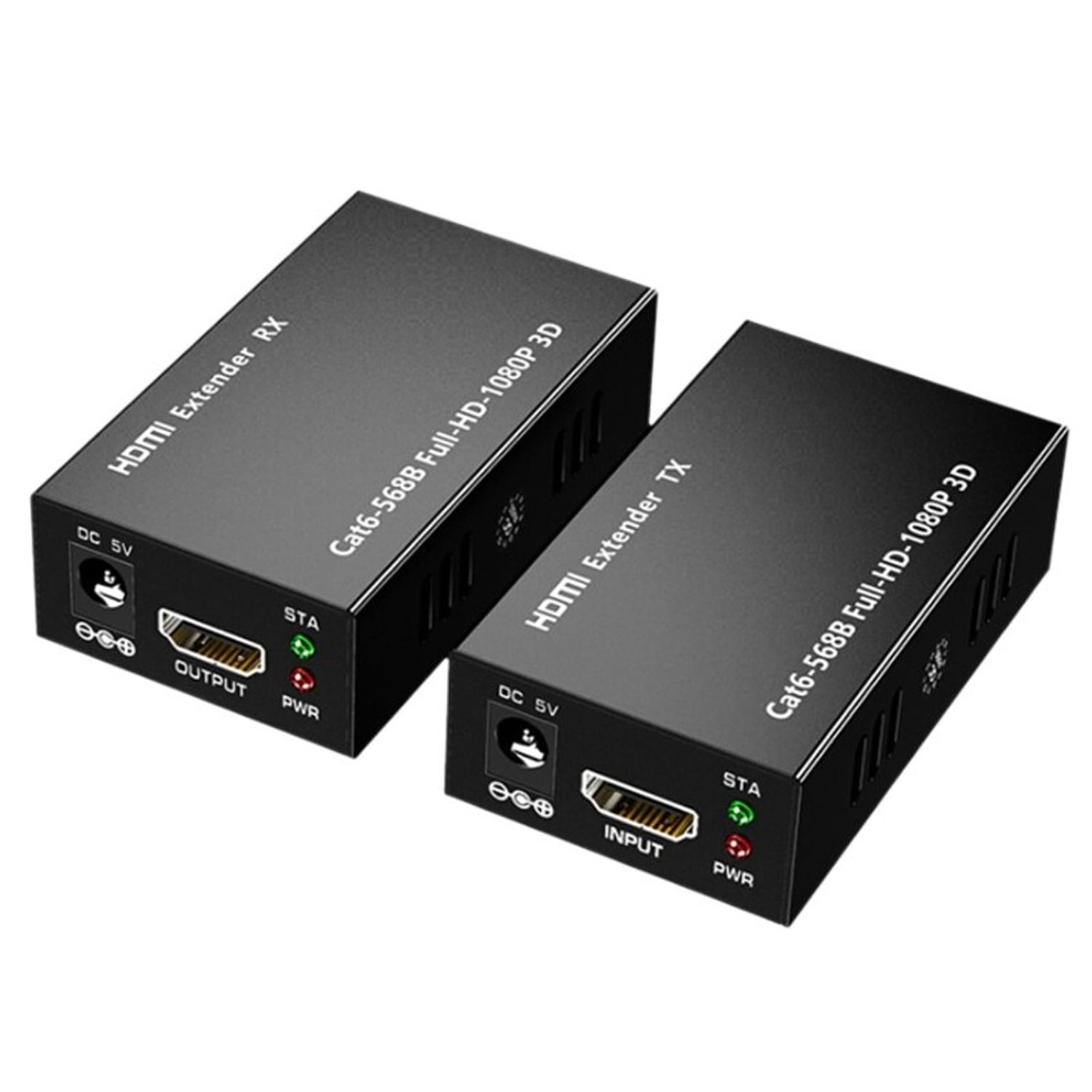 Oem - Extensor Video Audio Digital 60mts Hdmi Cable Red Utp Rj45