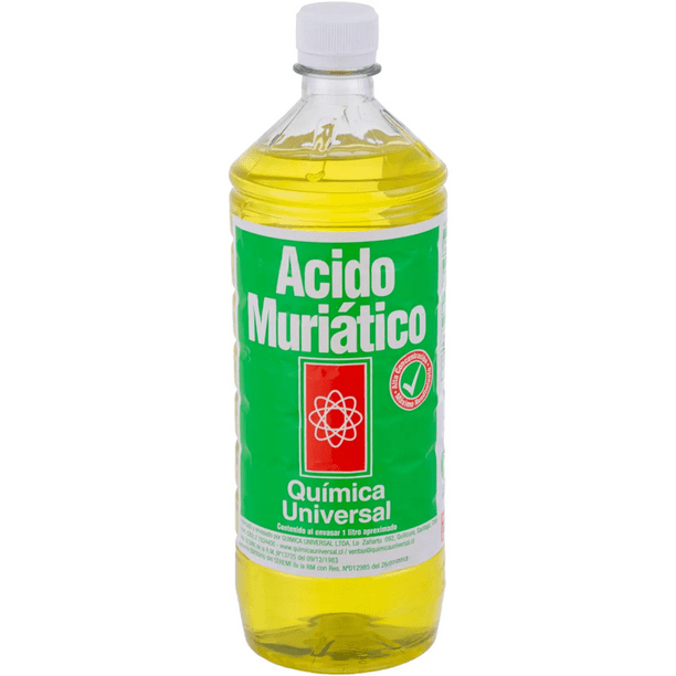 Acido Muriático Botella 1 Litro | Lider