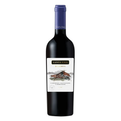 Vino Tintoensamblaje Blend Reserva Botella 750 Ml Santa Ema