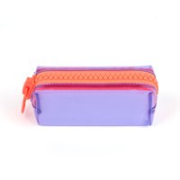 Homewell - Estuche Morado Diseño Cierre 21*8*7Cm