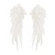 thumbnail image 4 of 2 Apliques De Alas De ángel, Apliques Bordados DIY, Calcomanía Para Vestido De Graduación, Abrigo Blanco, 4 of 5