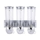 thumbnail image 5 of Dispensador de cereales, bote triple, refrigerio en grano de café, lata sellada, dispensador de alimentos secos, dispensador de dulces para el hogar,, 5 of 5
