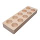 thumbnail image 2 of Estado De Madera Stand Rack Desk Bottors Organizador De Almacenamiento De Botellas Para Festivales 24cmx8.5cmx3cm Light, 2 of 5