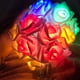 thumbnail image 1 of 1pc, Rose Flower String Lights 20LEDs Battery Operated Artificial Bouquet Wedding Christmas Valentine Decoration Garland, 1 of 3