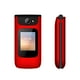 thumbnail image 1 of Celular Senior 4G Clamshell 1450mAH Rojo Introtech, 1 of 2
