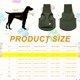 thumbnail image 2 of Uxcell Sudadera Calmante para la Ansiedad del Perro, Chaqueta Chaleco Transpirable Ajustable con Capucha, Mantiene al Perro Calmado, S, (Verde Militar), 2 of 7