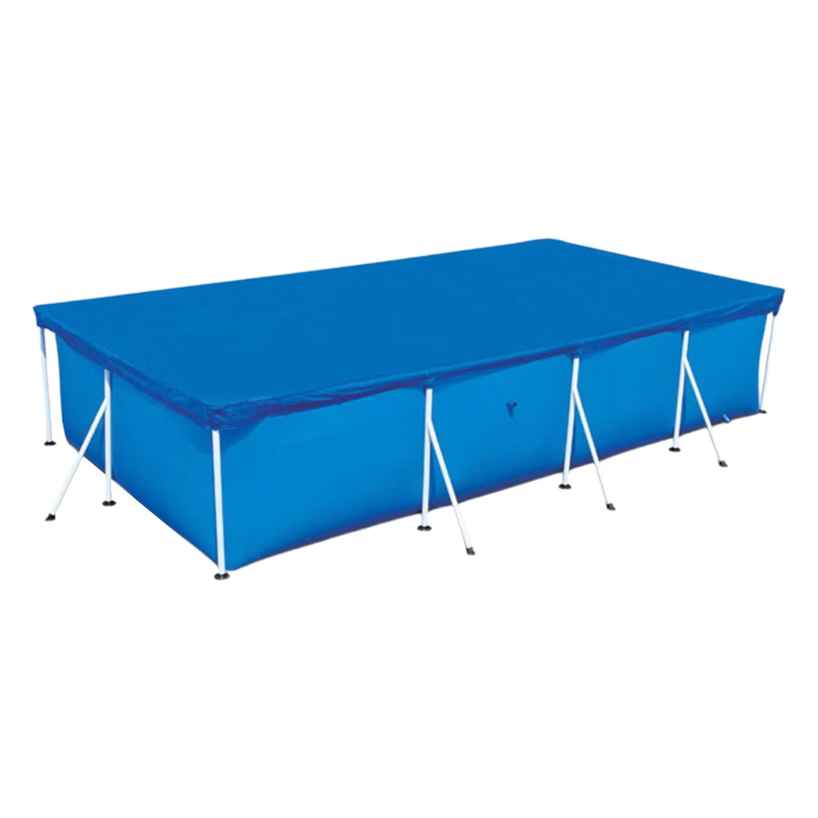 Ioensy - Cubierta Rectangular Para Piscina Multifuncional Para Piscina Elevada, Cubierta Familiar Para Piscina, 224cm X 154cm