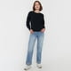 thumbnail image 4 of Sweater Mujer Cuello Redondo Negro Corona, 4 of 5