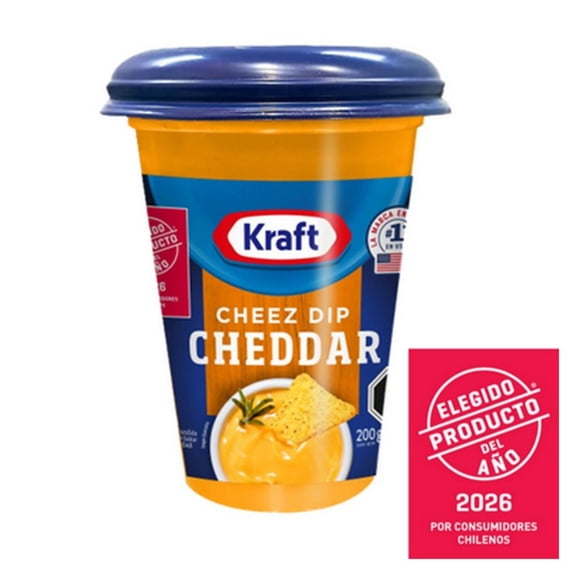 Queso Fundido Untable Sabor Cheddar, 200 g