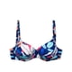 thumbnail image 3 of Bikini sostén copa grande estampado azul Talla 50, 3 of 4