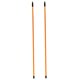 thumbnail image 5 of 2 Uds Palos De Alineación De Golf Varillas De Alineación De Golf Para Ejercicio De Práctica De Swing Naranja, 5 of 5