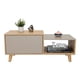 thumbnail image 5 of Mesa De Centro 2 Puertas 41,6x100x50 Cm Beige Y Gris, 5 of 11