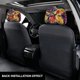 thumbnail image 3 of Lunática Funda Protectora Universal para Reposacabezas de Coche, Funda Elástica para Reposacabezas de Asiento de Auto, Funda de Tela Antipolvo, Accesorios de Interior 2 Piezas, 3 of 6