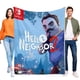 thumbnail image 1 of Hello Neighbor - Hola Vecino anti-pilling, suave, ligera, esponjosa y acogedora de lujo para hogar y cocina – Perfecta para niños y adultos,110X70cm, 1 of 6