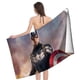 thumbnail image 4 of Capitán América Toalla de playa de secado rápido con diseño temático, regalo para mujeres y niñas, ideal para cumpleaños, fans, amantes de la música, uso en la playa o al aire libre, 78 × 150 cm, 4 of 6