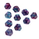 thumbnail image 4 of Dados De Poliedro De Varios Lados D12 Para D&D TRPG Juego De Mesa Morado + Azul, 4 of 5