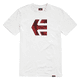thumbnail image 1 of Polera Men Icon Print White Red, 1 of 2